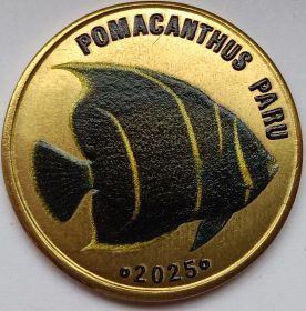 Рыба-Ангел  5 рингит Лабуан 2025