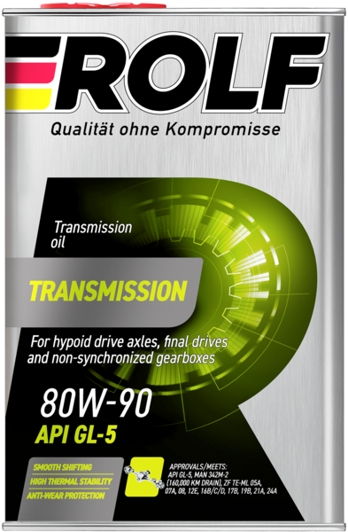 Rolf Transmission 80W-90 GL-5, 4л