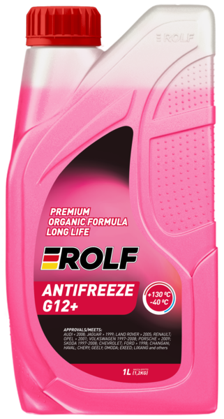 Rolf Antifreeze G12+ red -40, 1кг