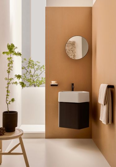 Раковина подвесная Cielo Kanto 55х40х16 см арт. KALS/KALSSF без перелива схема 5