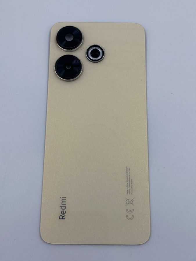Xiaomi redmi 13 задняя крышка оригинал с разбора желтая