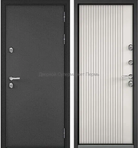 ТЕПЛО Аляска антрацит белый эмалит