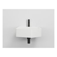 Раковина подвесная Cielo Kanto 55х40х16 см арт. KALSTR/KALSTRSF с переливом схема 4