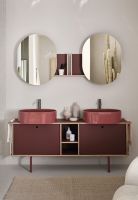 Зеркало настенное Cielo Theo левостороннее Fenix THSPSX 78х80х13 см схема 2