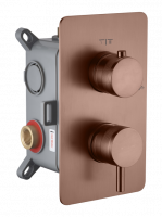 Однорычажный смеситель Boheme Cell 135-2, 2-х проходной схема 2