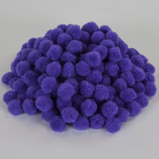 Помпоны фиолетовые крупные Помпоны фиолетовые крупные