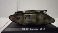Трофейный британский танк MK.IV 1916