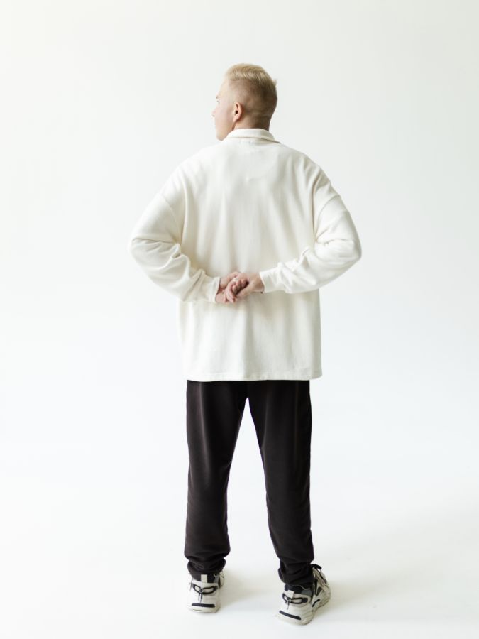 Кофта-анорак из конопли