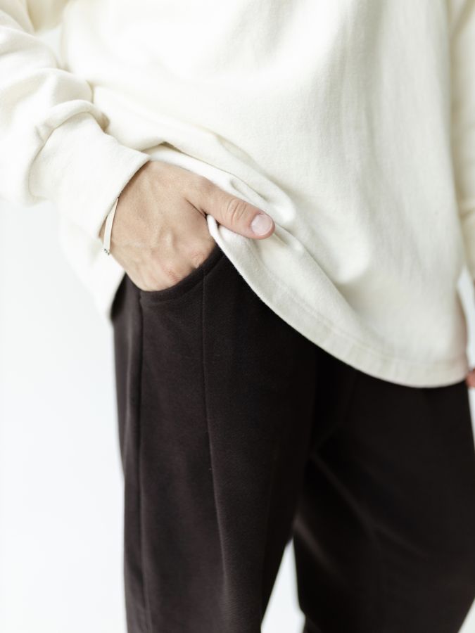 Кофта-анорак из конопли