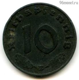 Германия 10 пфеннигов 1942 E