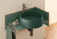 Полотенцедержатель настенный Cielo Theo THPL70 длина 70 см схема 2 Полотенцедержатель настенный Cielo Theo THPL70 длина 70 см схема 2