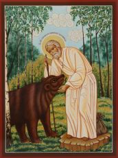 Икона Серафим Саровский (UV-печать)(10040)