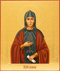 Икона Иулиания Московская (UV-печать)(10043)
