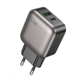 БП сетевой 1USB+1Type-C PD20Вт QC3.0 BA54A черн.