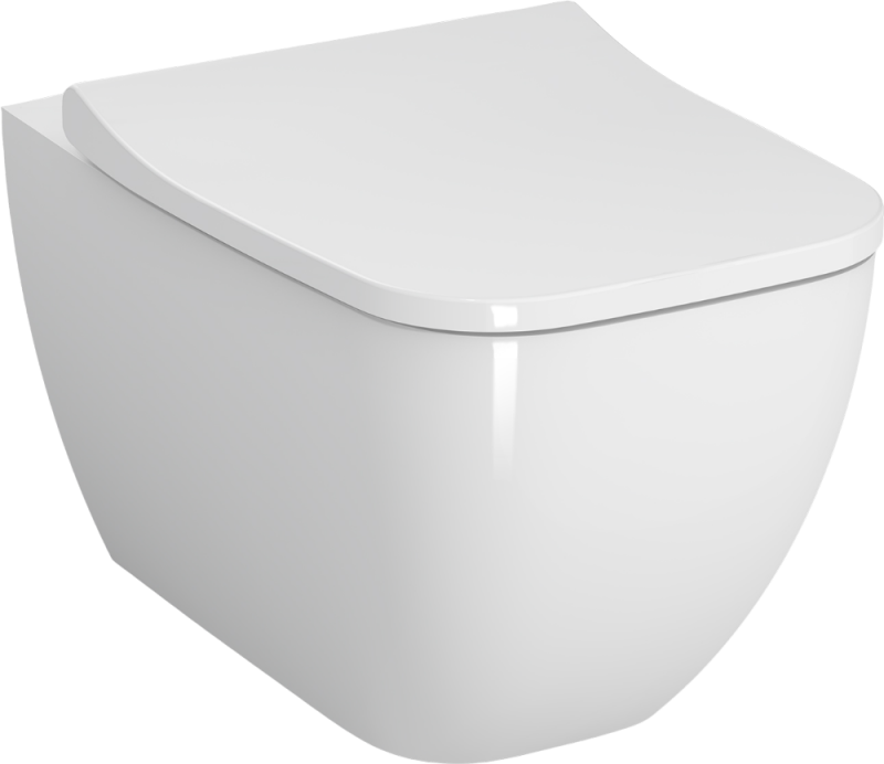 Подвесной унитаз VitrA Shift безободковый Rim-ex белый 7742B003-0075