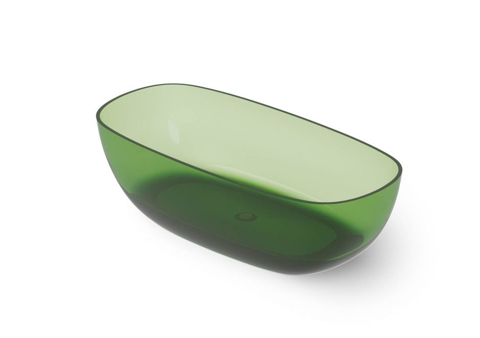 Изображение Ванна Dea Design Modern DD8666 1800 R3 180x85xh54 см слив по центру Emerald R3