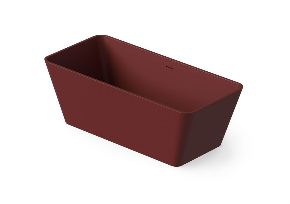 Прямоугольная ванна отдельностоящая Dea Design Modern DD8603 1700 17 170x78xh58 см Red Wine №17