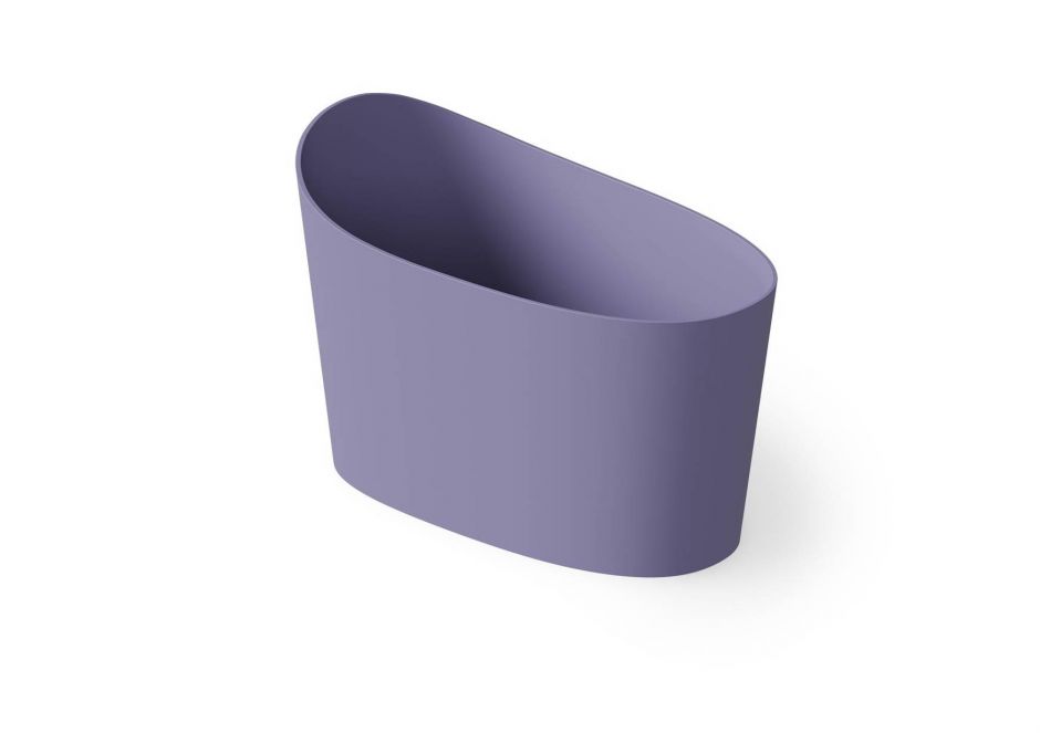 Ванна из искусственного камня Dea Design Single DD8700 1300 14 отдельностоящая 1300 130x70xh85 см Lilac №14