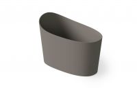 Ванна из искусственного камня Dea Design Single DD8700 1300 3 отдельностоящая 1300 130x70xh85 см Grey №3 схема 1