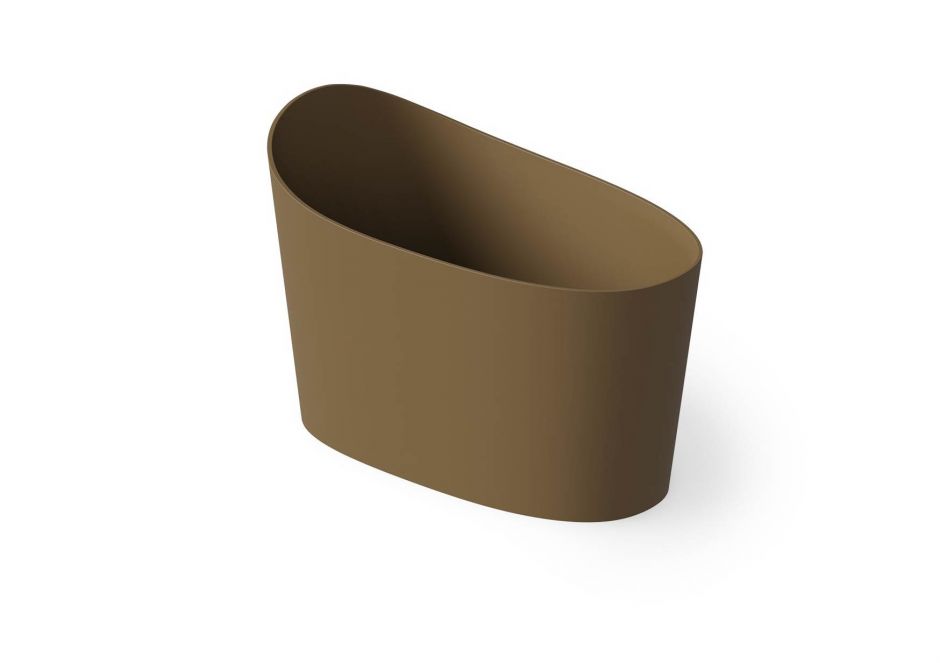 Ванна из искусственного камня Dea Design Single DD8700 1300 1 отдельностоящая 1300 130x70xh85 см Dark Camel №1