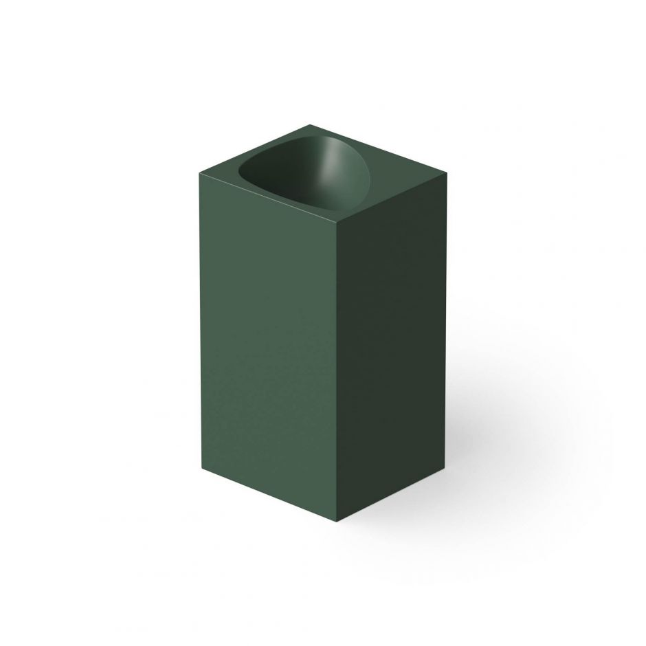 Изображение Раковина Dea Design DD2024 495 11 49,5x45,5xh88 см квадраной формы напольная Dark Green №11