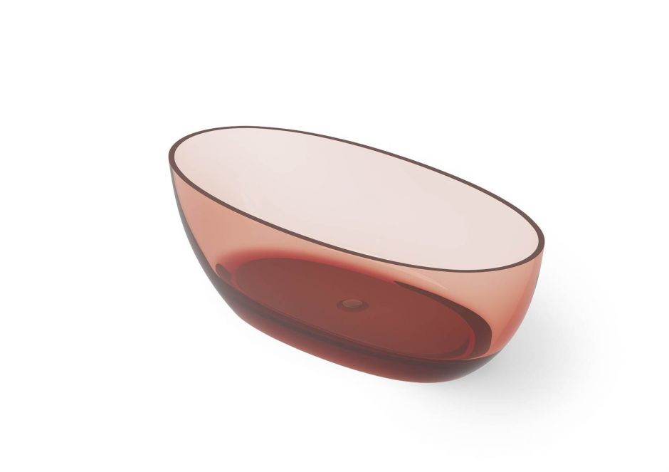 Ванна овальная Dea Design Nature DD8647 1700 R5 170x80xh55 см Pomegranate R5