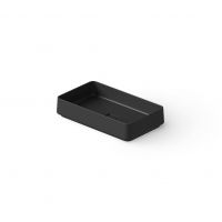 Раковина настольная Dea Design DD9100 580 16 58x34xh12 см Black №16 схема 1