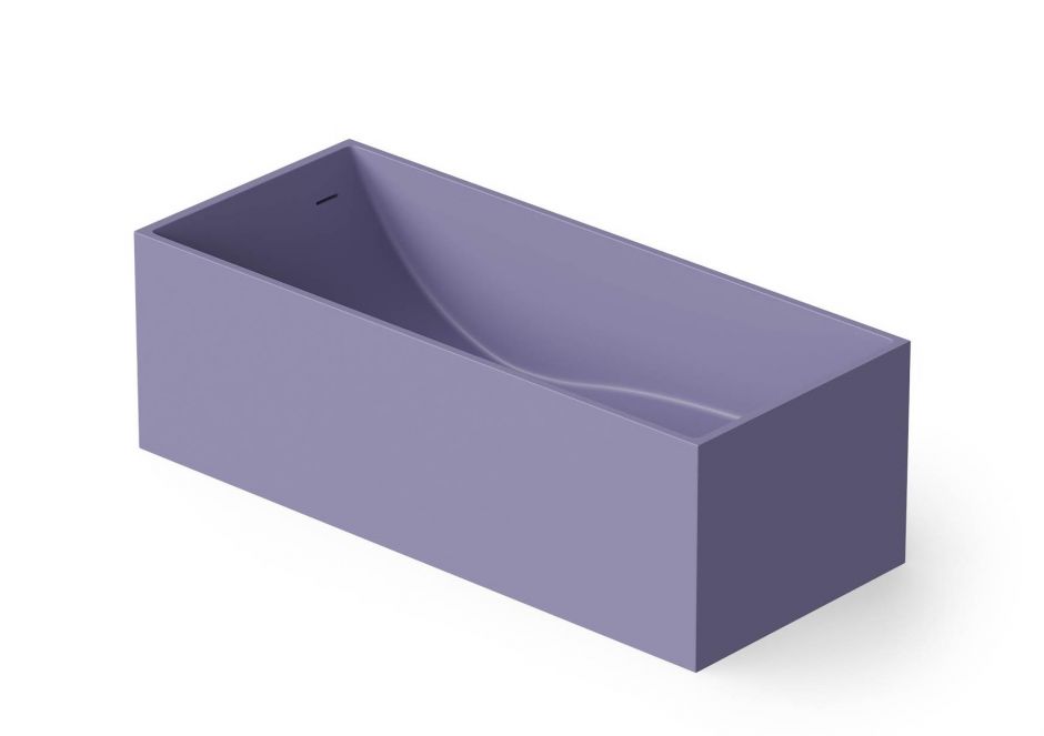 Ванна Dea Design Modern DD8607 1800 14 прямоугольная из искусственного камня 180x76xh58 см Lilac №14