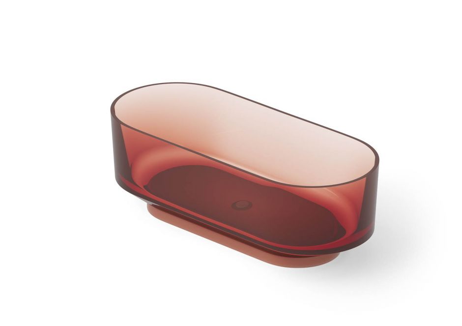 Изображение Ванна отдельностоящая Dea Design Shadow DD8675 1700 R5 170x72xh56 см Pomegranate R5