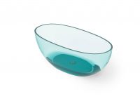 Ванна отдельностоящей установки Dea Design Nature DD8628 1650 R8 165x80xh58 см Lake Water Blue R8 схема 1