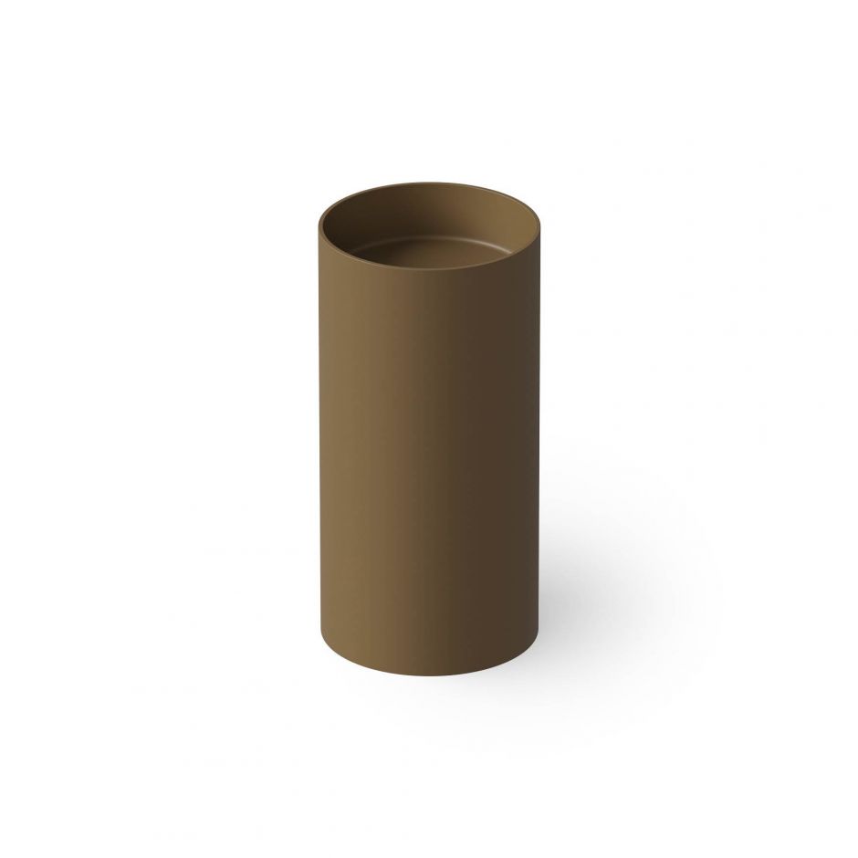 Изображение Круглая раковина напольная Dea Design DD2012 400 1 40x40xh82 см Dark Camel №1