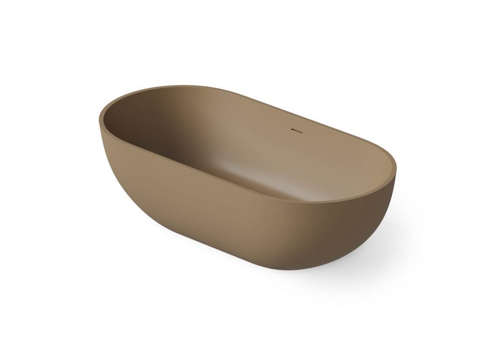 Изображение Ванна Dea Design Shadow DD8619 1400 2 140x70xh52 см овальная Light Camel №2