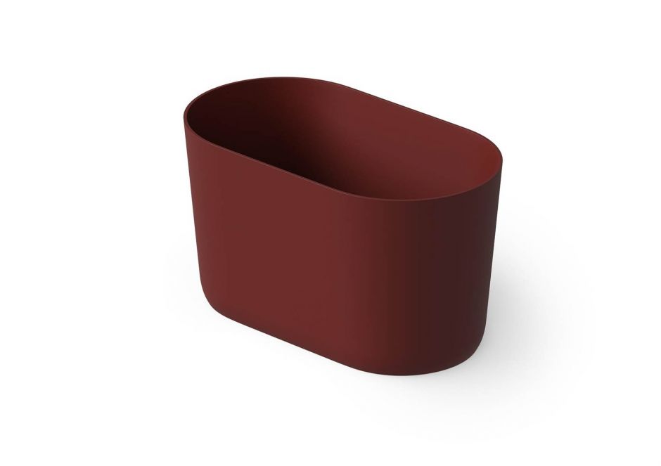 Ванна Dea Design Single DD8673 1350 17 искусственный камень 135x75xh75 см Red Wine №17