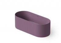 Ванна отдельностоящая Dea Design Stripes DD8803 1700 8 170x72xh56 см Lavender №8 схема 1