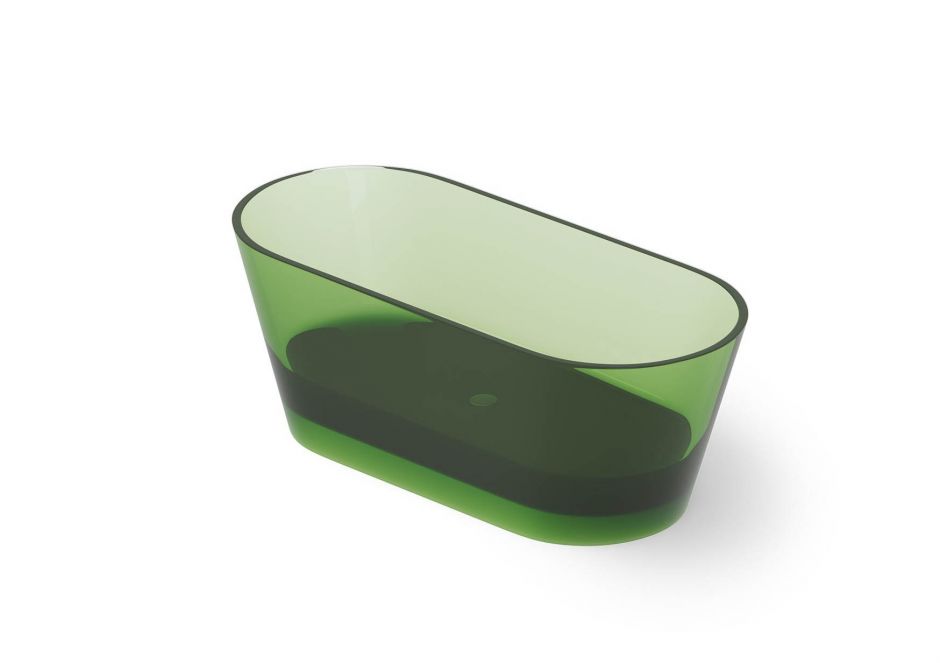 Ванна отдельностоящего монтажа Dea Design Shadow DD8606 1600 R3 160x70xh58 см Emerald R3