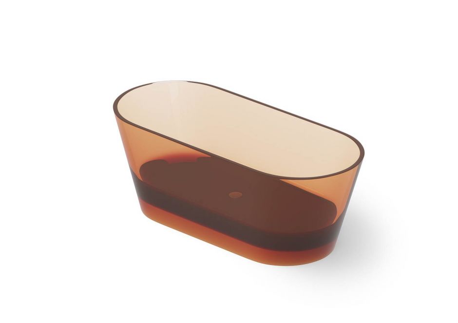 Ванна отдельностоящего монтажа Dea Design Shadow DD8606 1600 R1 160x70xh58 см Sunset R1