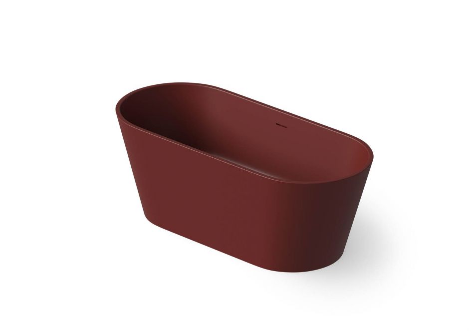 Ванна отдельностоящего монтажа Dea Design Shadow DD8606 1600 17 160x70xh58 см Red Wine №17
