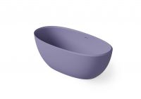 Ванна отдельностоящий монтаж Dea Design Nature DD8639 1650 14 165x80xh58 см Lilac №14 схема 1