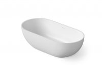 Овальная ванна Dea Design Shadow DD8619 1550 18 155x77xh52 см White №18 схема 1 Овальная ванна Dea Design Shadow DD8619 1550 18 155x77xh52 см White №18 схема 1