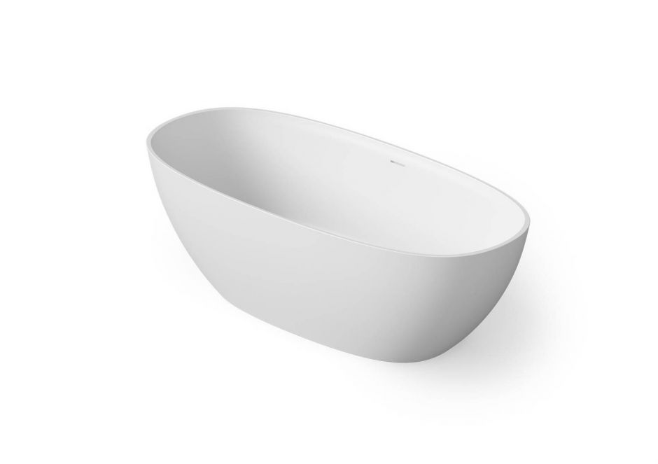 Овальная каменная ванна Dea Design Edge DD8928 1500 18 150x73xh56 см White №18