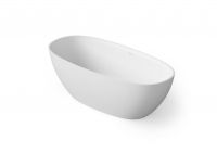 Овальная каменная ванна Dea Design Edge DD8928 1500 18 150x73xh56 см White №18 схема 1