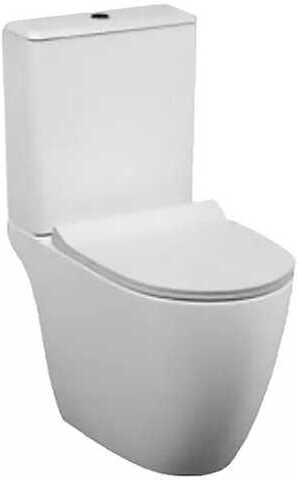 Унитаз-компакт напольный VitrA Sento с сиденьем микролифт белый 9830B003-7204