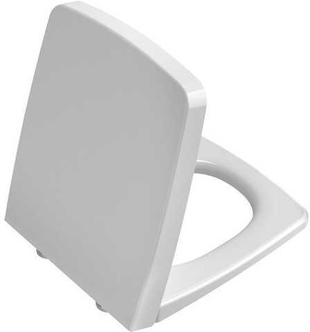 Сиденье для унитаза VitrA Metropole квадратное белое дюропласт с микролифтом 90-003-009