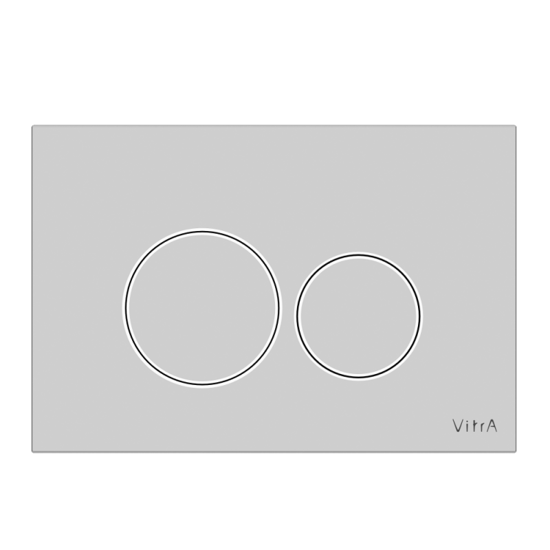 Кнопка смыва VitrA Origin глянцевая хром двойный смыв 740-2480