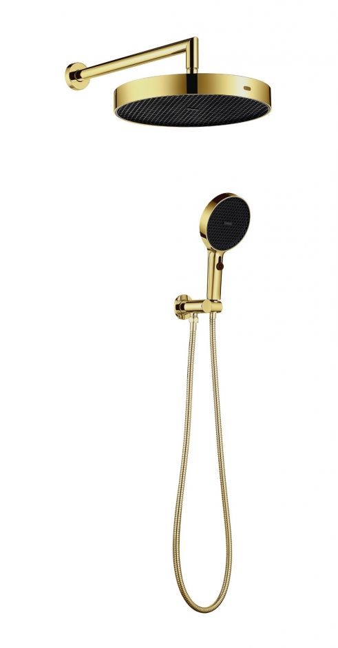 Изображение Душевой комплект Boheme Cell 427-G, золотой