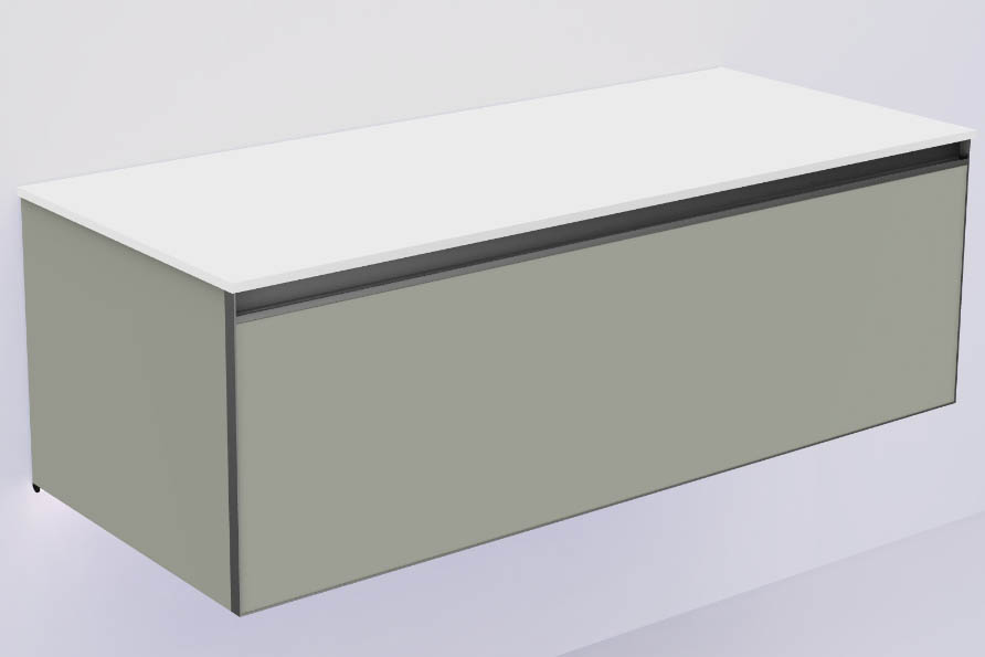 Тумба подвесная Armadi Art Quatro 790-M1-120, внутренняя подстветка ФОТО