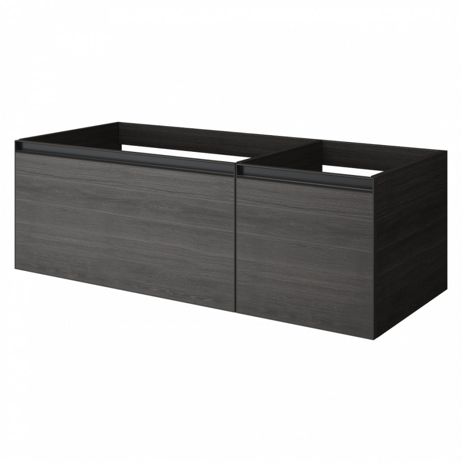 Тумба под раковину Armadi Art Quatro 790-M2-120, два блока (80+40), чаша слева ФОТО