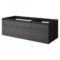 Тумба под раковину Armadi Art Quatro 790-M2-120, два блока (80+40), чаша слева схема 4