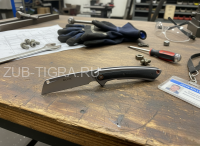 Нож BUCK HiLine сталь D2, рукоять G10/Aluminium