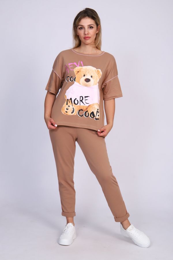 ТК 360 мишки Пижама [коричневый]